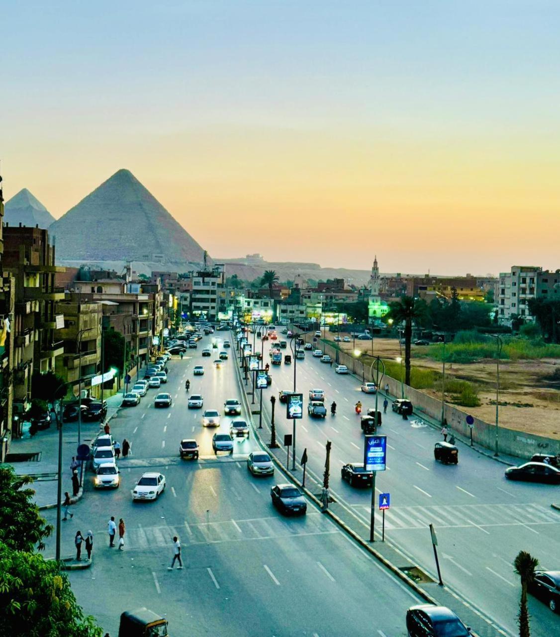 Khufu Pyramids Inn Nazlet el-Sisi ภายนอก รูปภาพ